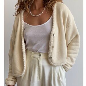 DONNI. Cream Cardigan